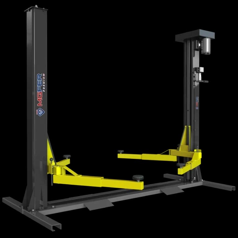 Elevador automotivo Flex Premium de 2.600 kg com trava de braço de série